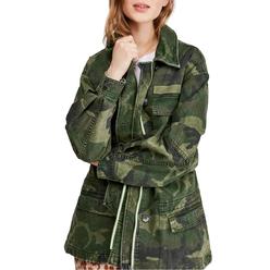 Free People Women's  Seize The Day Jacket Green  Size X-Large