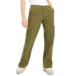 Artistix Junior's Twill Cargo Pants Green Size 26