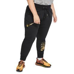 Nike Women's Plus Log Sweatpants Jogger Pants Black Size 3X