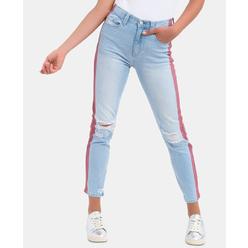Jordache Women's Distressed Molly Skinny Jeans Blue Size 24