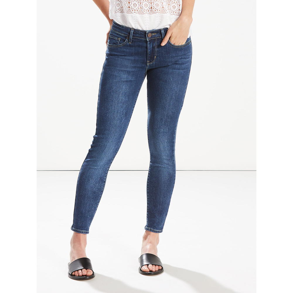 Levi's Women's 711 Skinny Ankle Jeans Blue Size 16X33
