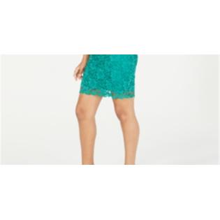Thalia Sodi Women's Lace Sheath Dress Green Size X-Small Thalia Sodi Women's Lace Sheath Dress Green Size X-Small
