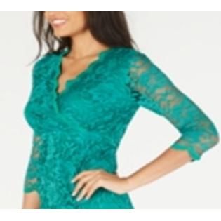Thalia Sodi Women's Lace Sheath Dress Green Size X-Small Thalia Sodi Women's Lace Sheath Dress Green Size X-Small