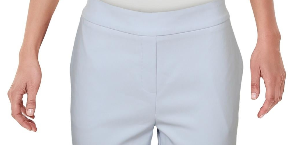 Calvin Klein Women's Slim Leg Crop Dress Pants Green Size 8
