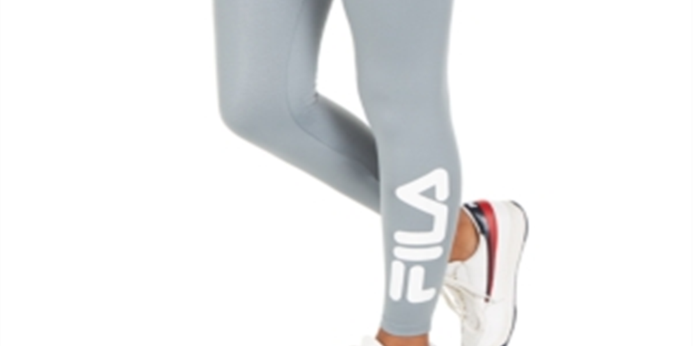 Fila Women's Skyler High Waist Leggings Grey Size X-Large