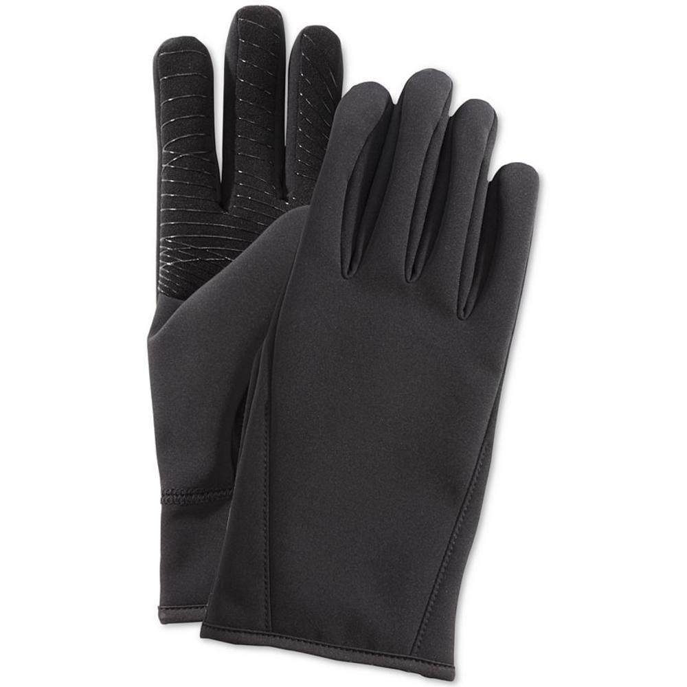 UR Gloves Men's Soft Shell Grip Winter Gloves Black Size Small