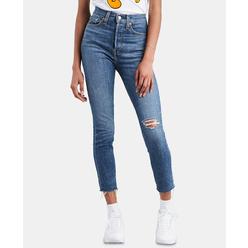 Levi's Women's Ripped Skinny Wedgie Jeans Blue Size -29