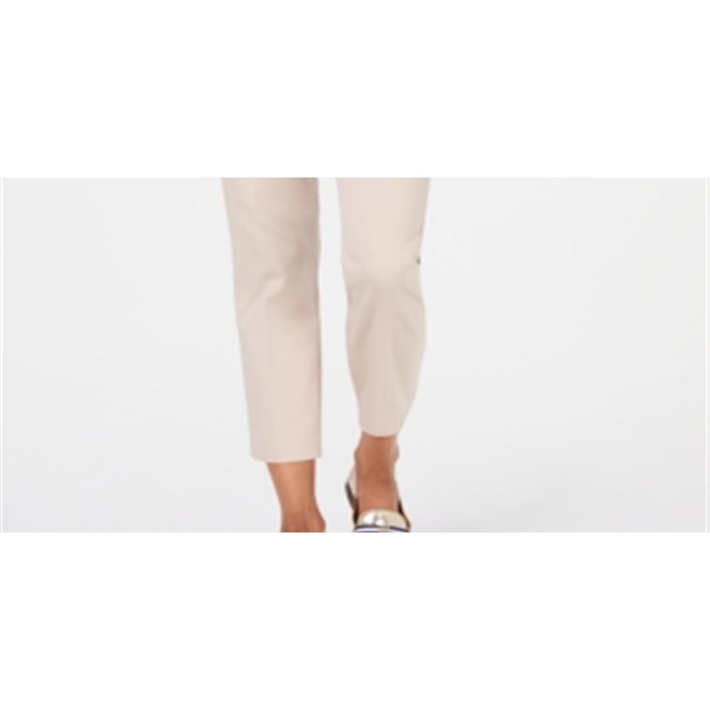 Tommy Hilfiger Women's  Straight-Leg Pants Khaki Size 6