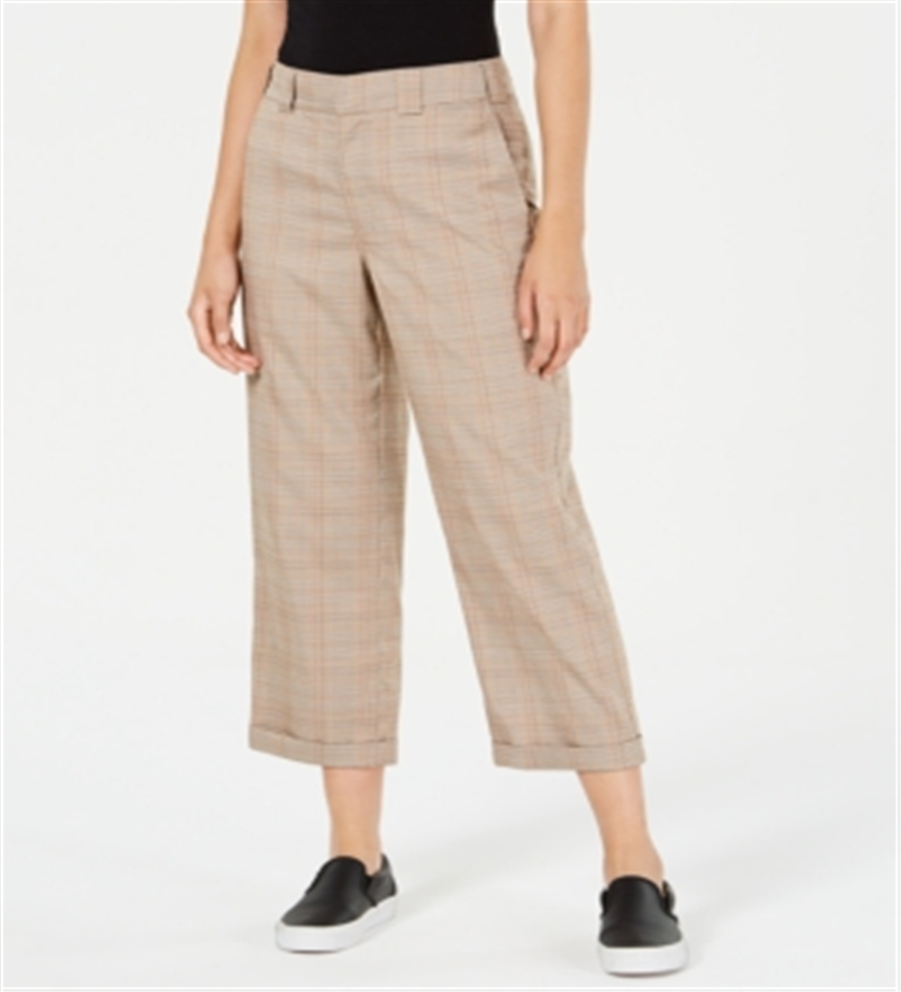 Dickies Women's Crop Workwear Pants Brown Size 13
