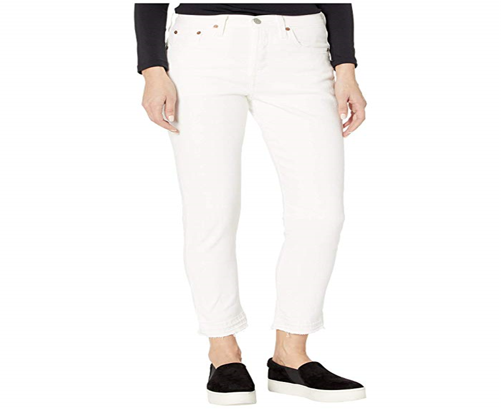 Levi's Women's 501 Skinny Jeans White Size 26