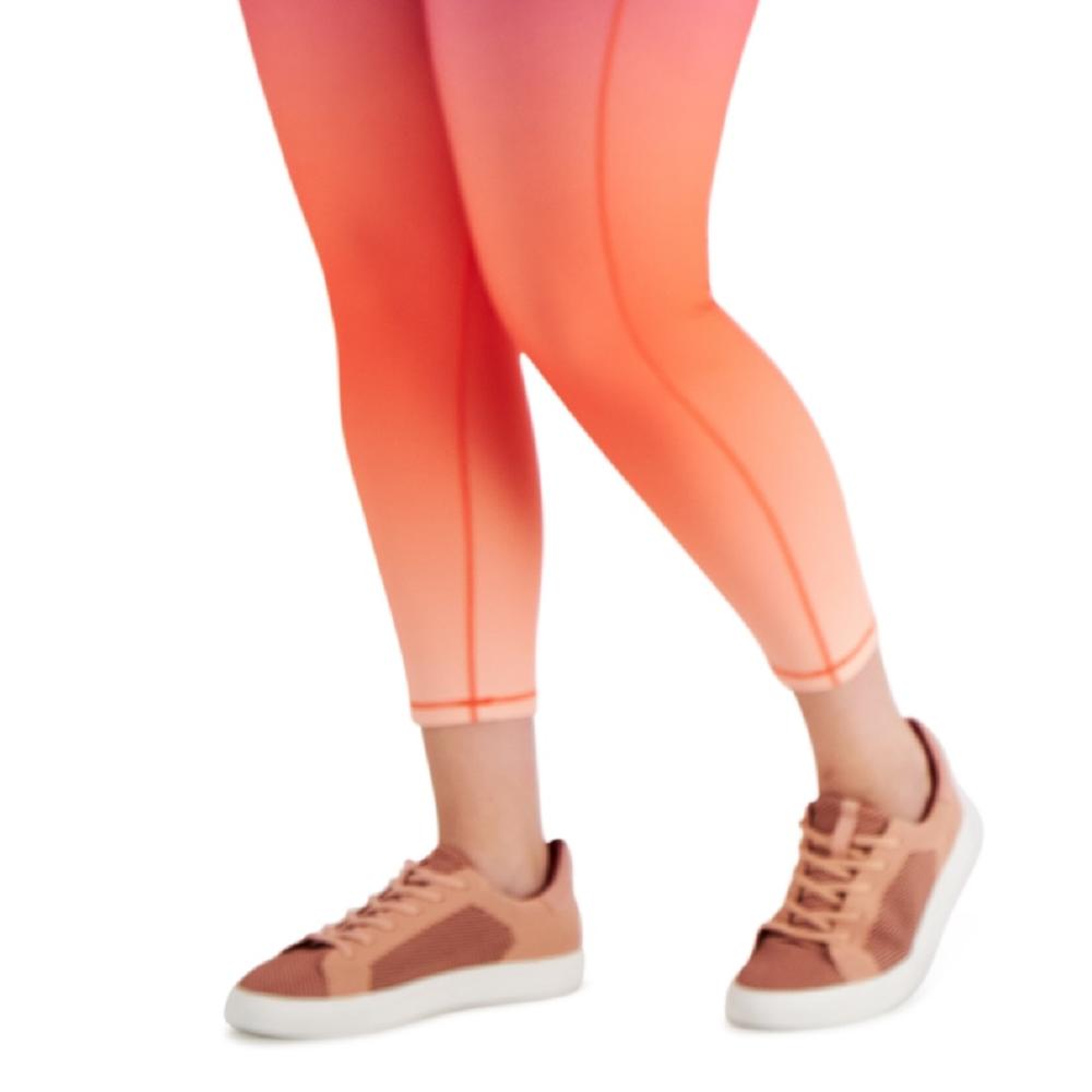 ID Ideology Women's Ombre Print Leggings Pink Size 2X