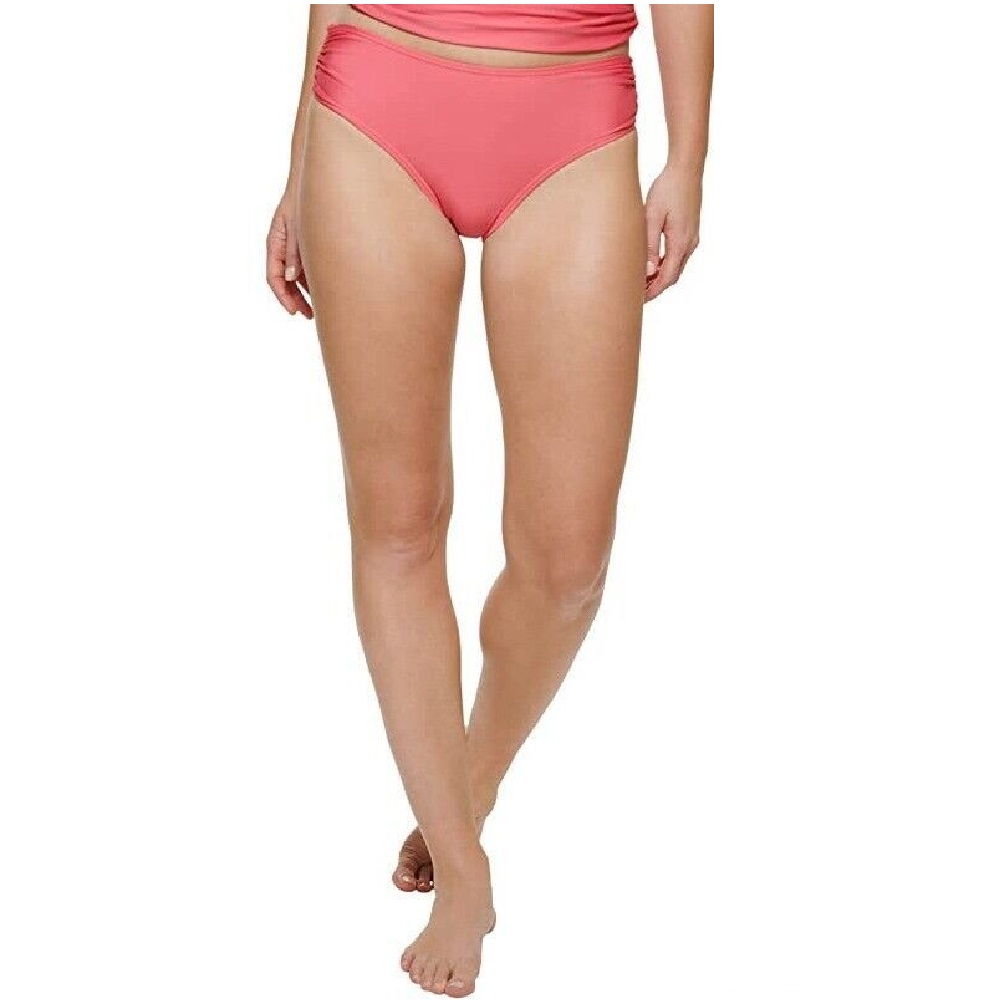 Calvin Klein Women's Hipster Bikini Bottoms  Swimsuit Orange Size XL