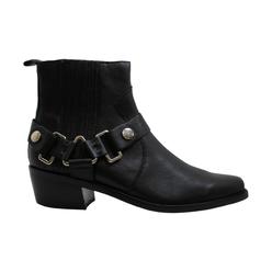 DKNY Womens Mina Suede Almond Toe Ankle Fashion Boots Black Size 5.5 M