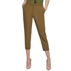 Tommy Hilfiger Women's Sloane Cropped Ankle Pants Green Size 8
