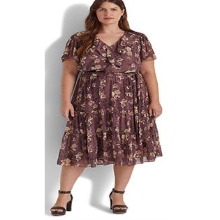 ralph lauren purple floral dress Karilline Strapless Gown by Lauren Ralph Lauren