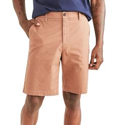 Dockers Men's Supreme Flex Stretch Fabric Chino Short Brown Size 38