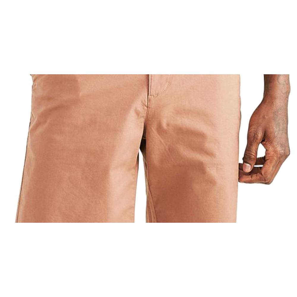 Dockers Men's Ultimate Supreme Flex Stretch Solid Shorts Brown Size 34