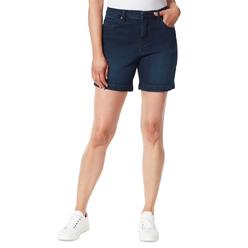 Gloria Vanderbilt Women's Amanda 6 Denim Shorts Blue Size 6