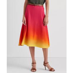 Ralph Lauren Women's Ombre Linen Blend Midi Skirt Assorted Size 10