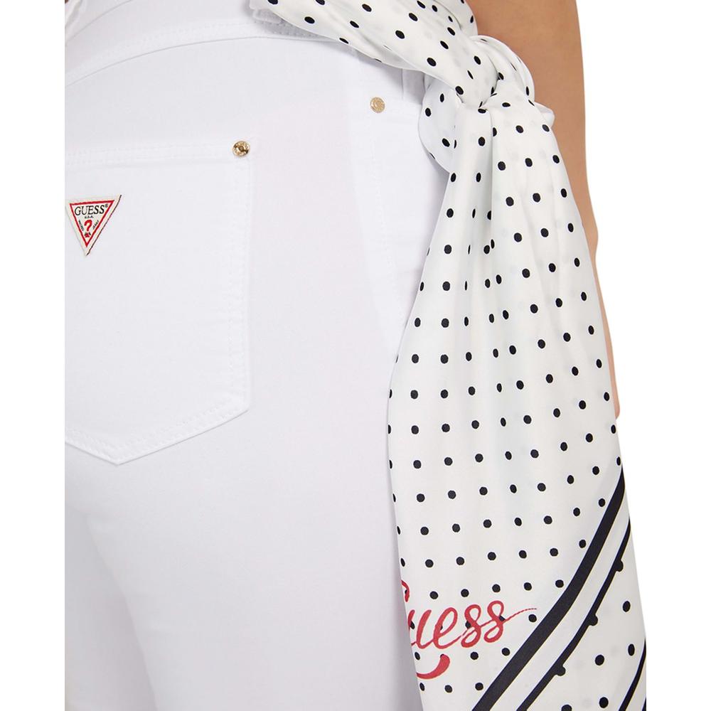 GUESS Women's 1981 Capri Jeans White Size 26