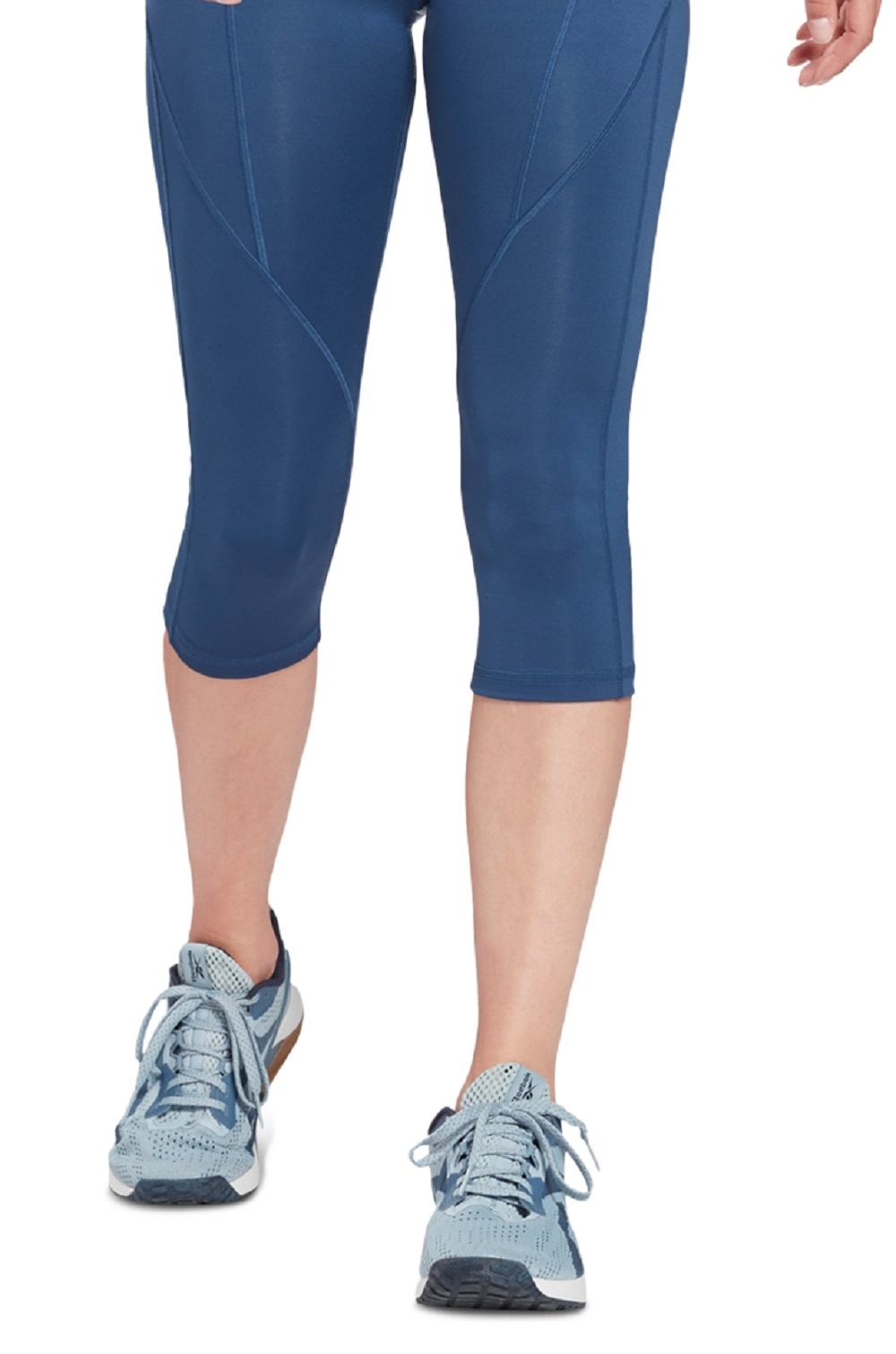 Reebok Women's Capri Leggings Blue Size X-Small