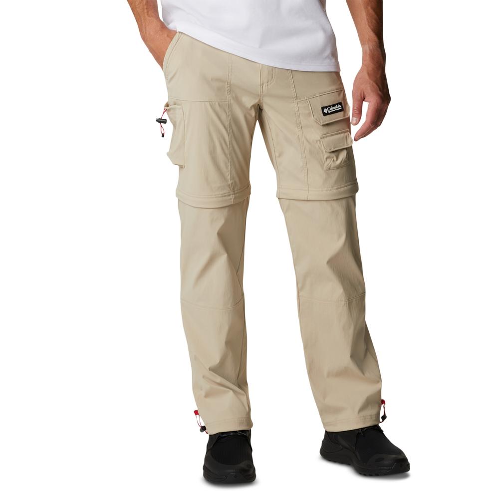 Columbia Men's Field Creek Convertible Cargo Pants Brown Size 42X32
