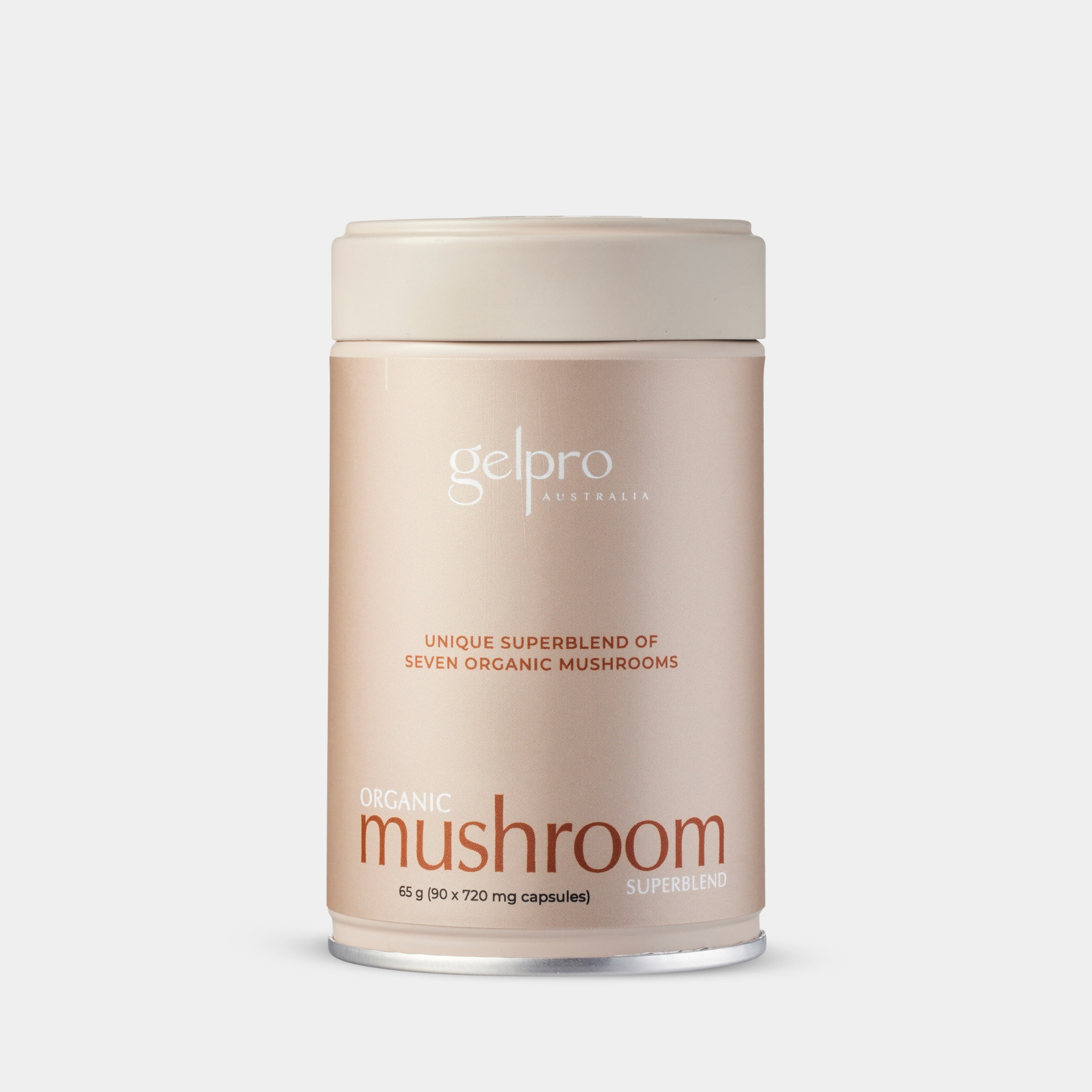 Gelpro Organic Mushroom Superblend - 90 Capsules