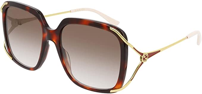 Gucci Women's Sunglasses 0GC001373 Yellow Size One Size