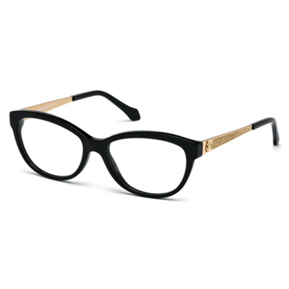 Roberto Cavalli Unisex Eyesglasses Black Size 54-16-140