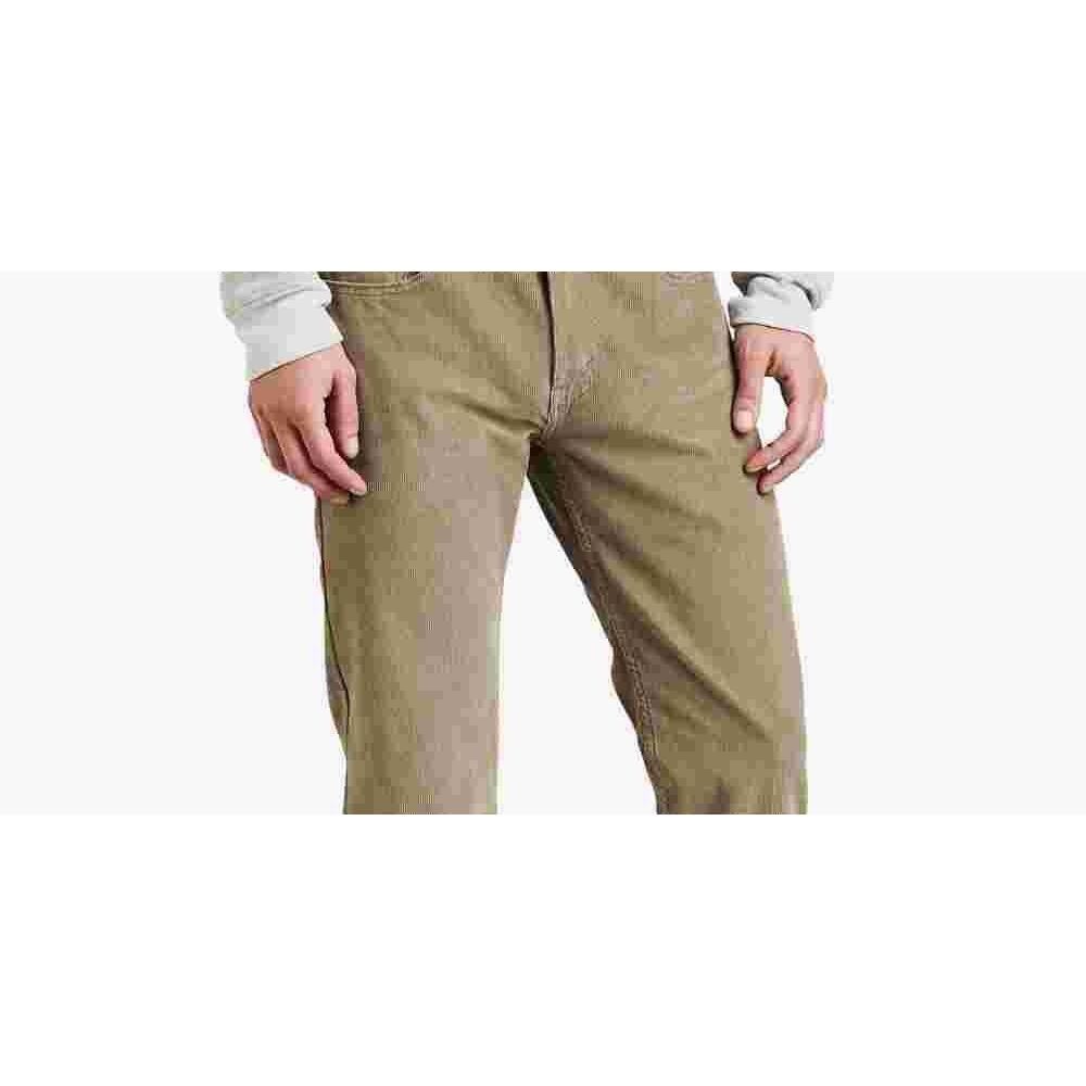 Levi's Men's 502 Taper Corduroy Pants Brown Size 32X30