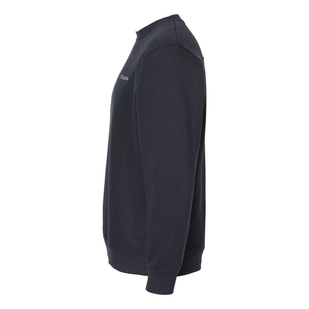 Columbia Men's Hart Mountain II Crewneck Cozy Sweatshirt Black Size Medium