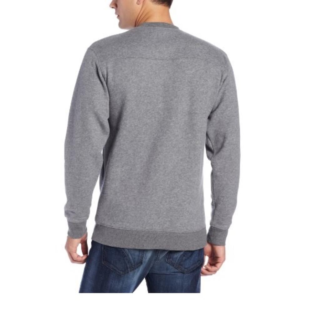 Columbia Men's Hart Mountain Ii Crew Sweatshirt Gray Size X-Large