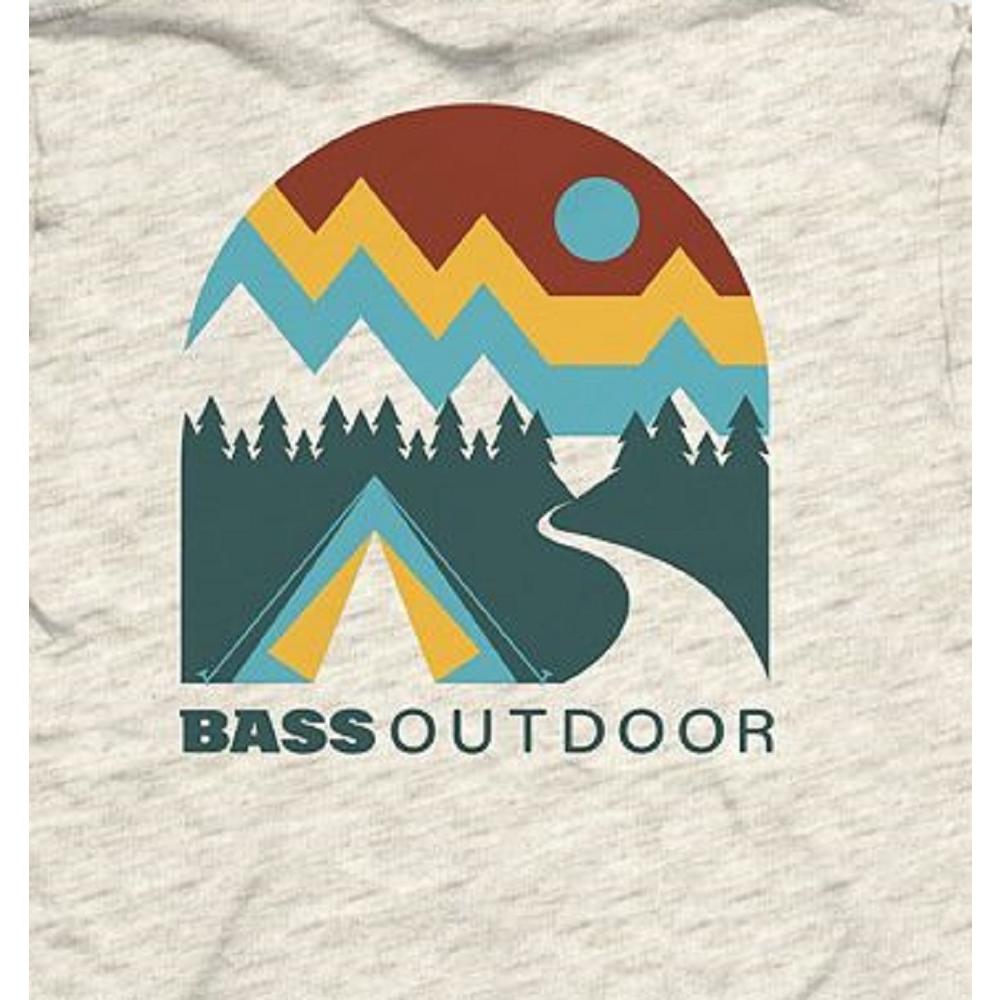 Bass Outdoor Men's Campadre T-Shirt Brown Size Large
