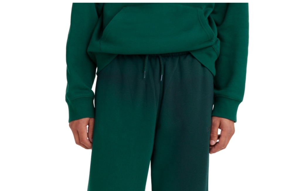 Levi's Men's Relaxed Fit Active Fleece Sweatpants Green Size X-Large