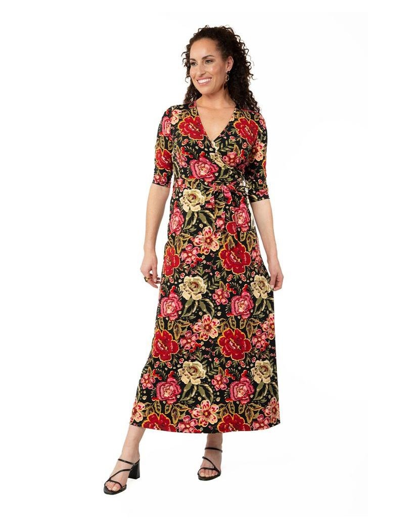 chinese dress ladies Flying Tomato Beige Leopard Print Tiered Maxi Dress