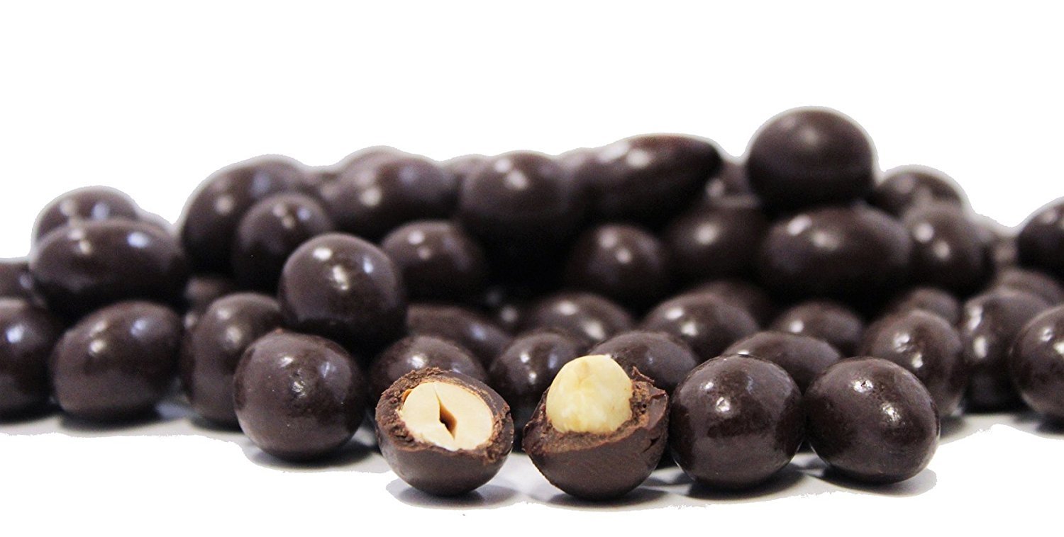 It's Delish Gourmet Dark Chocolate Covered Peanuts , (10 lbs)