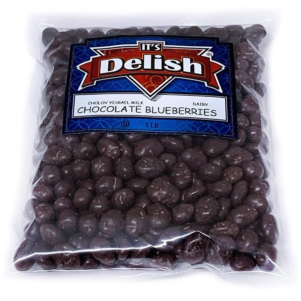 It's Delish Gourmet Milk Chocolate Covered Blueberries , 10 lbs Bulk