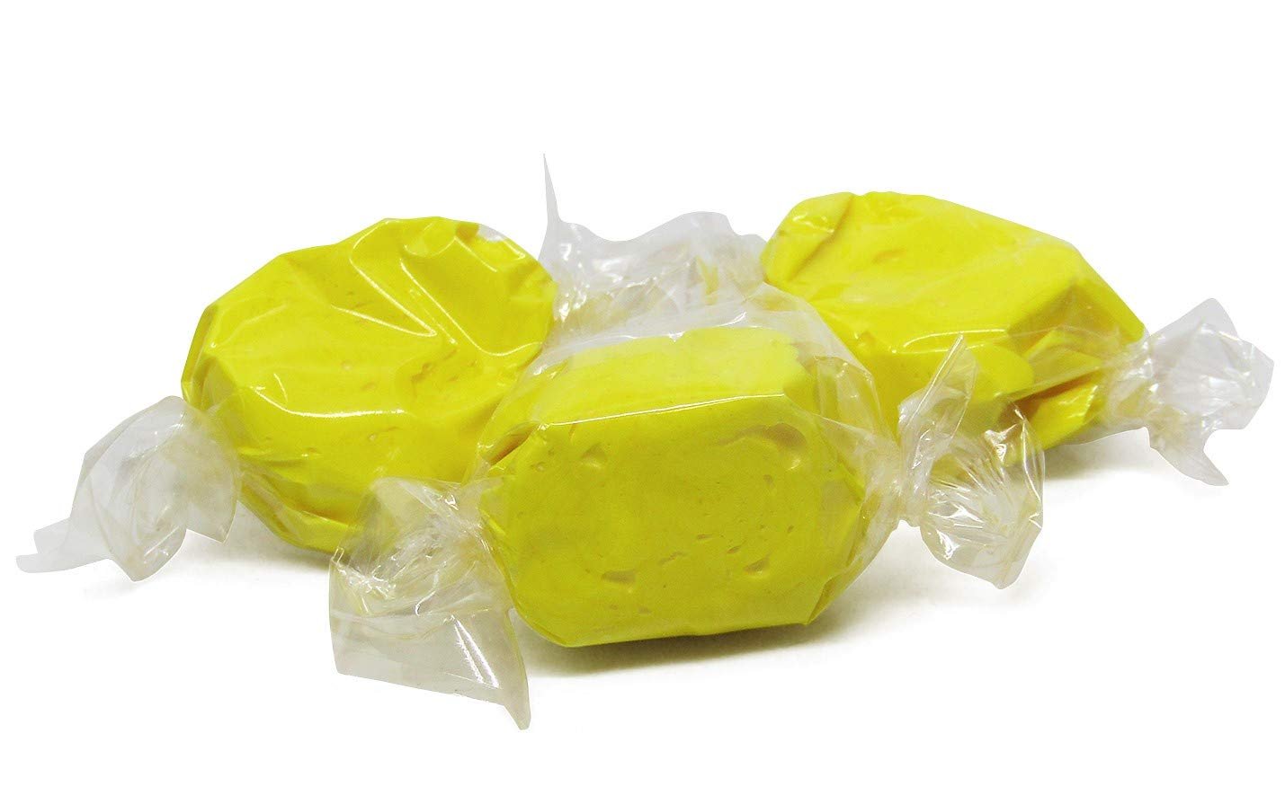 It's Delish Gourmet Yellow Banana Soft Taffy Chews , 8 Oz (Half Pound Bag)