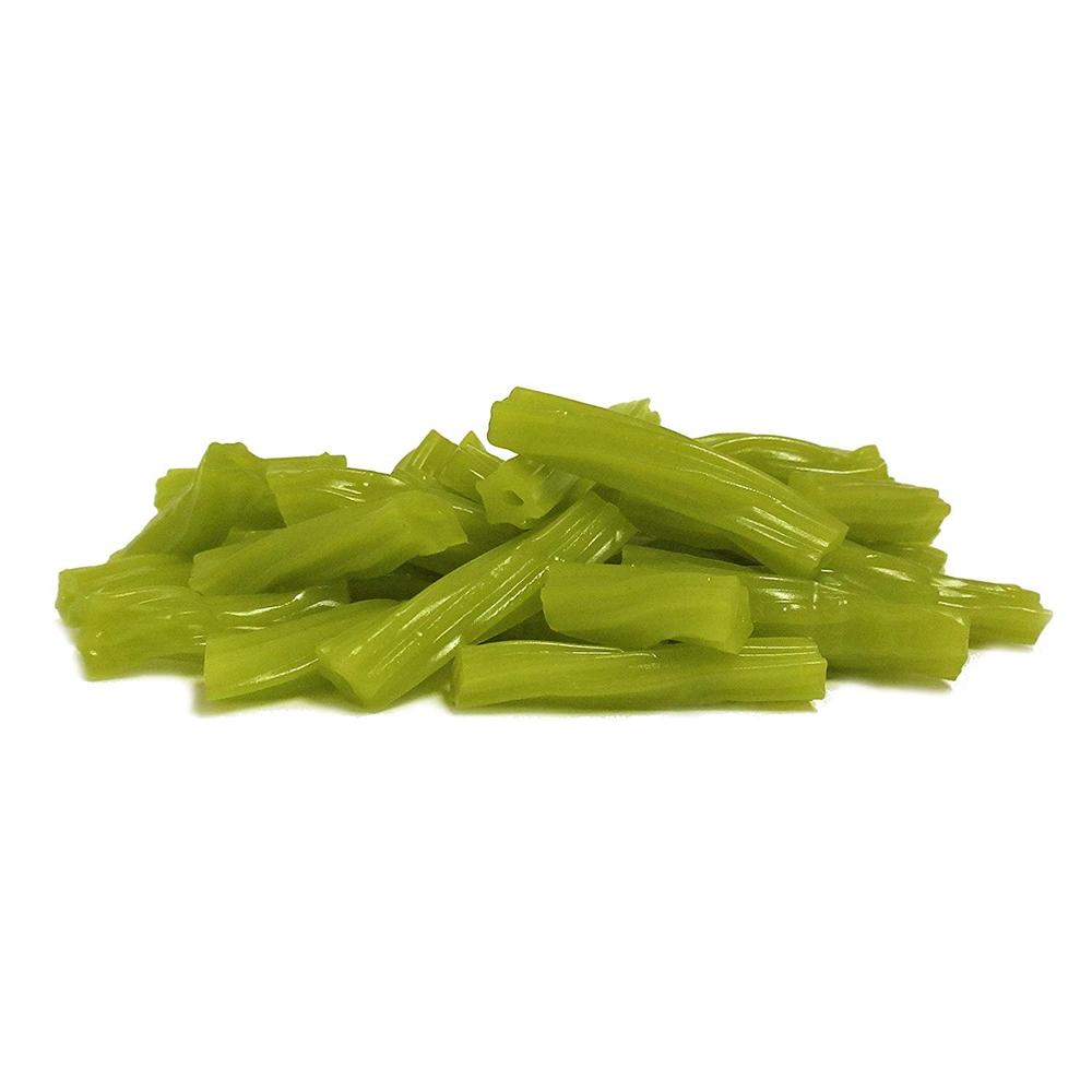 It's Delish Green Apple Licorice Bits , 10 lbs Bulk