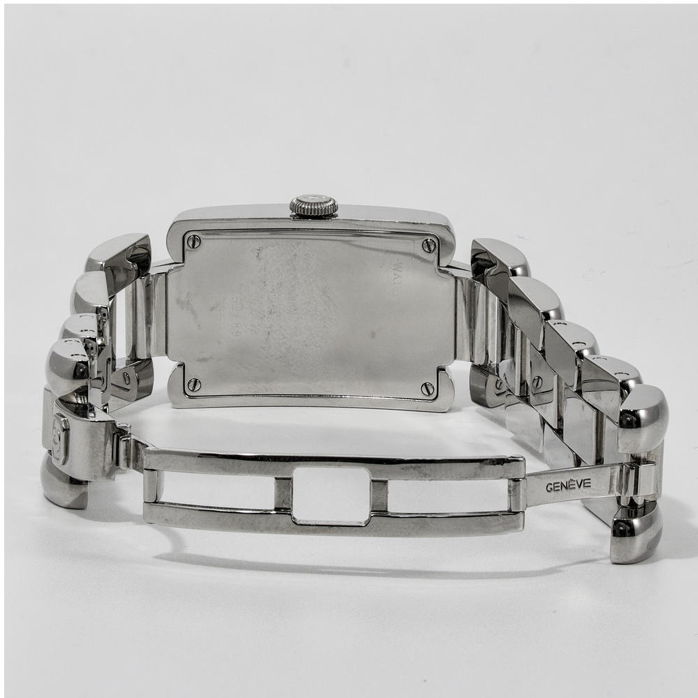 Monary Chopard La Estrada Stainless Steel Diamond Watch