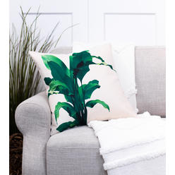 Bene Boutique Tropical Throw Pillow Cover Indoor/Outdoor
