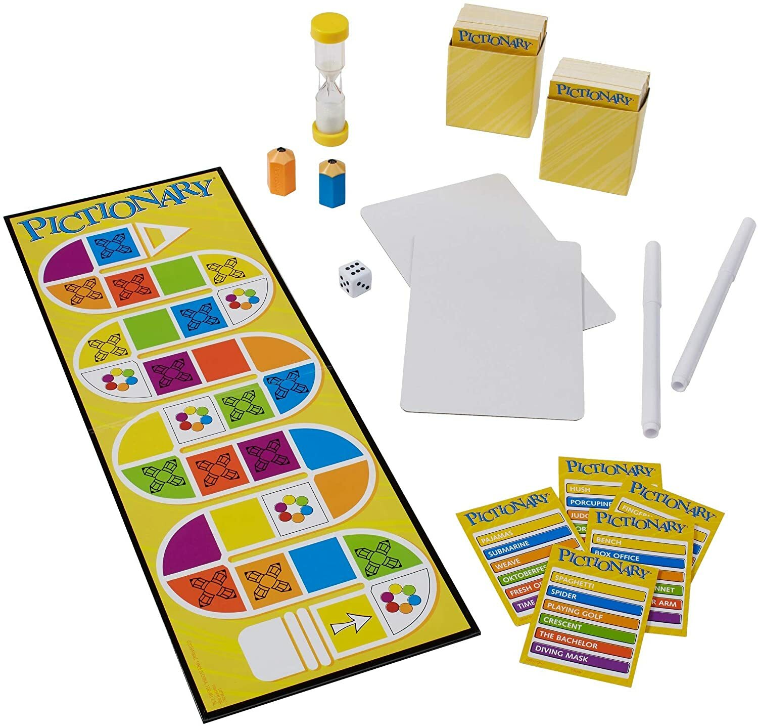 Mattel Pictionary Quick Drawing Board & Guessing Game for Family, Kids