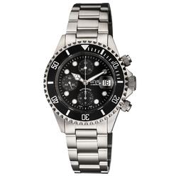 Gevril Men's Wall Street Stainless Steel Bracelet Watch