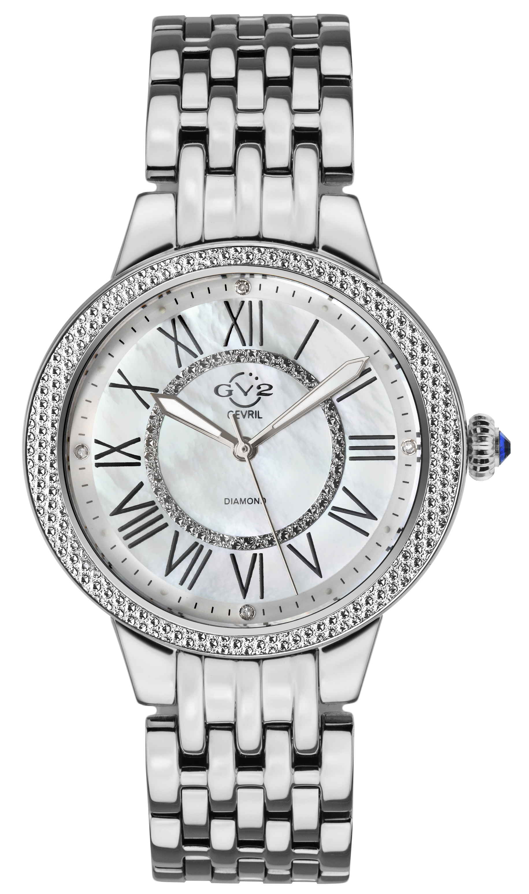 BRAND NEW GV2 by Gevril Women\'s Astor Swiss Diamond Watch GV2 Astor II Diamond - Gevril main image 2