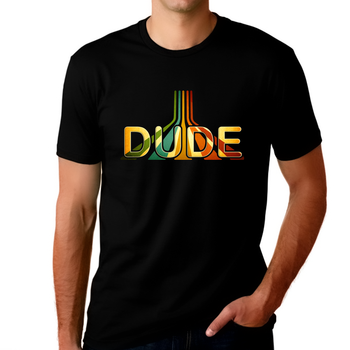 Fire Fit Designs Perfect Dude Merchandise - Perfect Dude Shirt for MEN & TEENS - Retro Vintage Graphic Tees - Big Lebowski Shirt