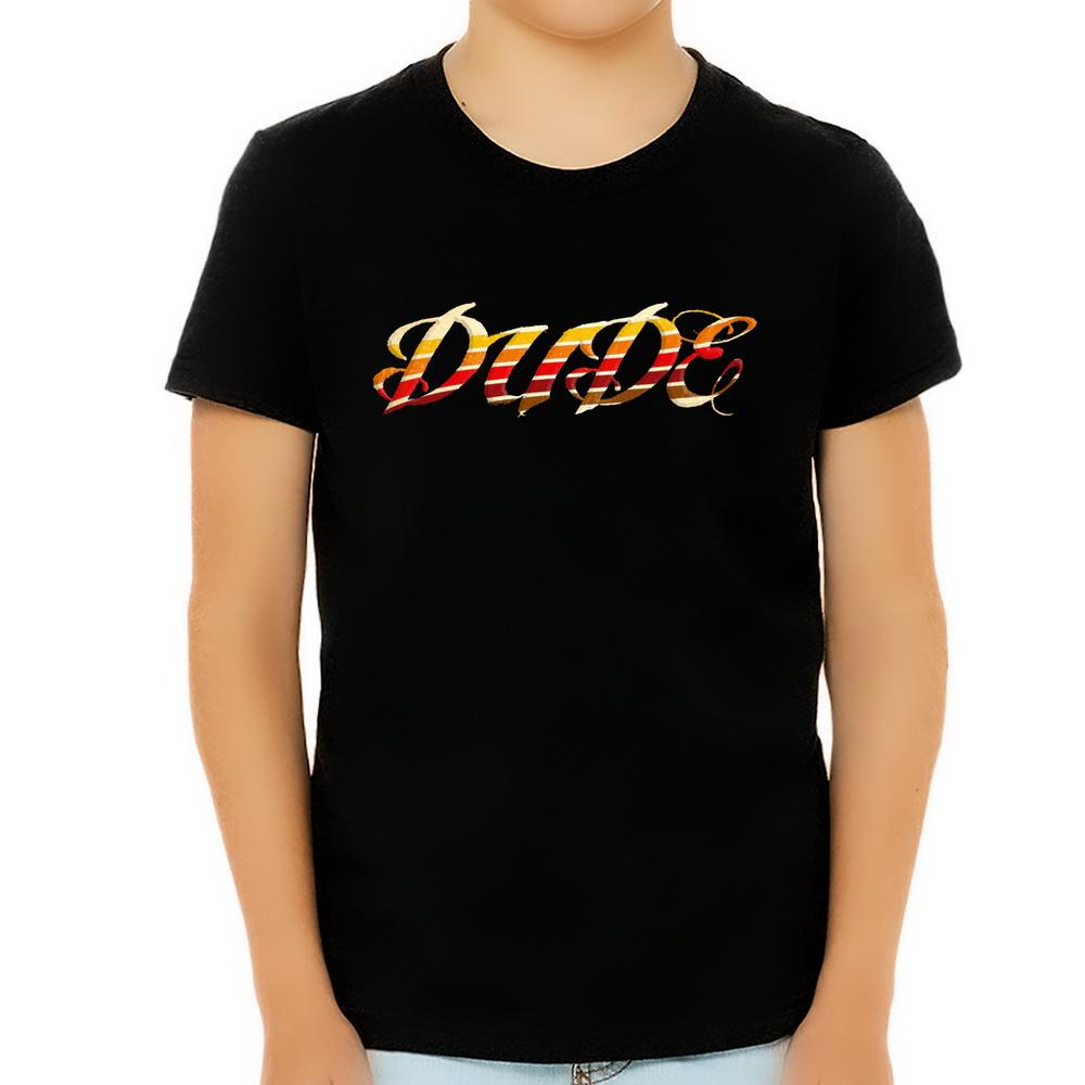Fire Fit Designs Perfect Dude Merchandise - Perfect Dude Shirt for BOYS YOUTH KIDS - Vintage Retro Graphic Tees - Big Lebowski Shirt