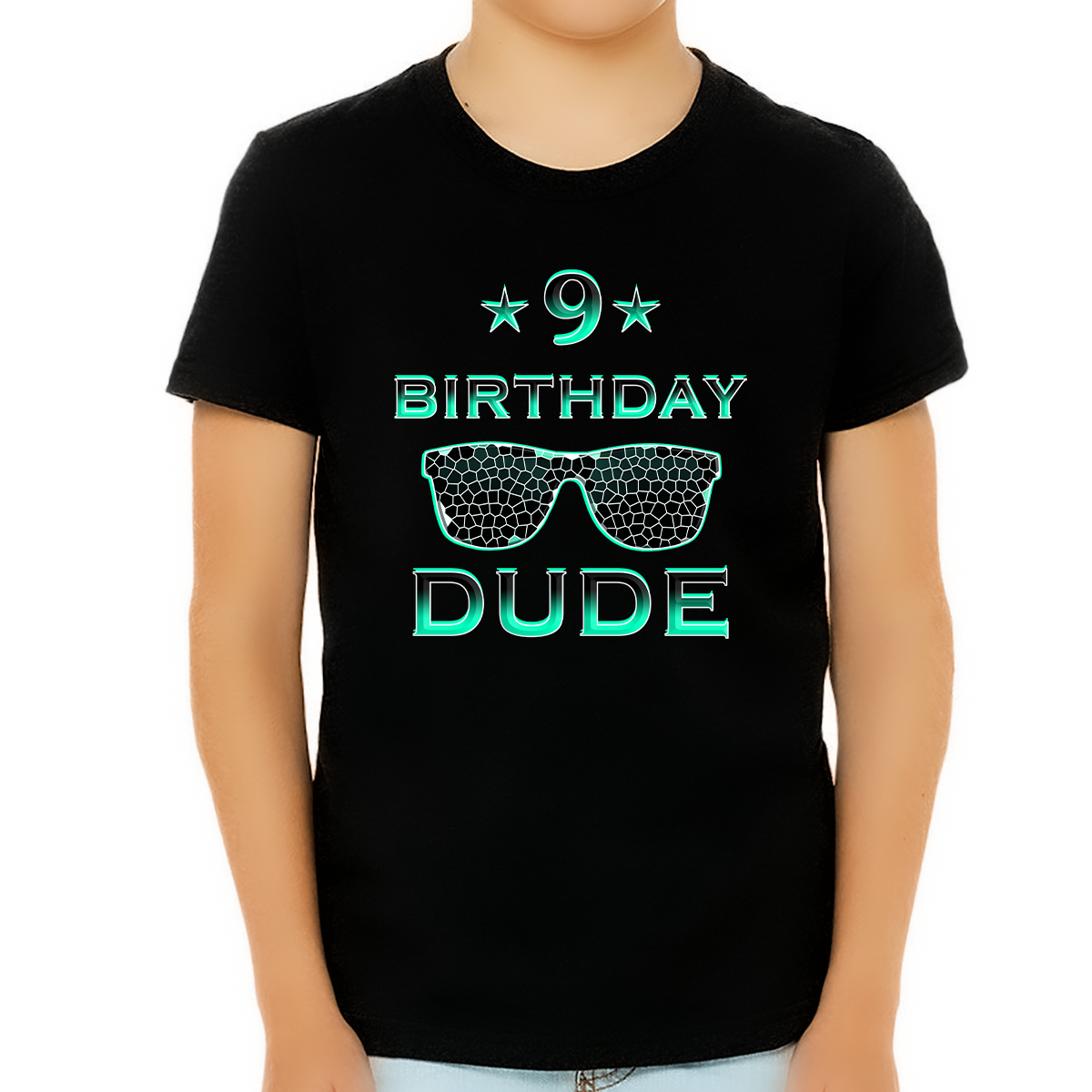 Fire Fit Designs 9th Birthday Shirt Boy - Perfect Dude Shirt - Perfect Dude Merchandise Graphic Tees for BOYS - Birthday Boy Shirt 9