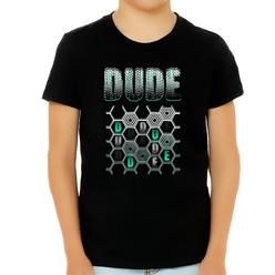 Fire Fit Designs Perfect Dude Shirt for BOYS - Perfect Dude Merchandise - Vintage Clothes Gamer Gifts Graphic Tees for BOYS