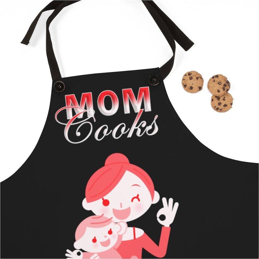 Fire Fit Designs Kitchen Aprons for Women, Aprons for Women, Cute Apron for Mom, Mothers Day Gift Funny Chef Apron for Wife