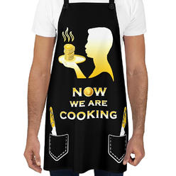 Fire Fit Designs Ethereum Apron for Men Crypto Apron BBQ Aprons for Men Chef Apron Funny Crypto Merch Grilling Gifts